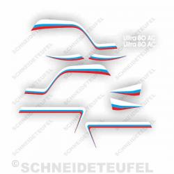 Hercules Ultra 80 AC Aufkleberset