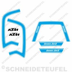 KTM Comet 50 S Aufkleberset