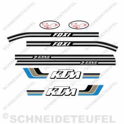 KTM Foxi 2-Gang Aufkleberset