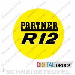 Partner R12 Motorsäge Aufkleber