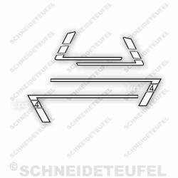 Hercules Supra 4 Aufkleberset