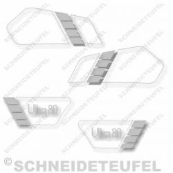 Hercules Ultra 80 Aufkleberset weiß - 30245