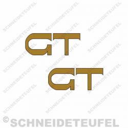Kreidler Tankschriftzug GT Set