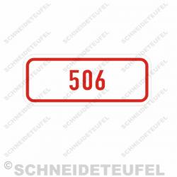 DKW 506 Typenaufkleber