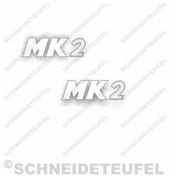 Hercules MK2 Seitenaufkleber weiss