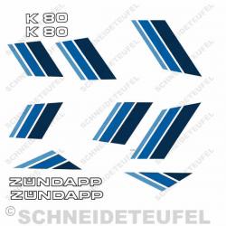 Zündapp K80 Komplettset blau
