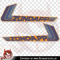Zündapp Tankdekor orange
