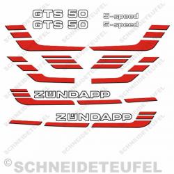 Zündapp GTS 50 Set rot
