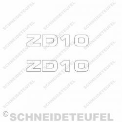 Zündapp ZD 10 Seitendekor