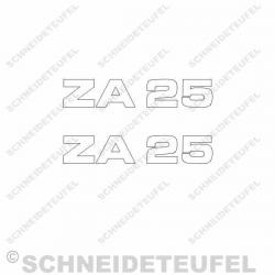 Zündapp ZA 25 Dekorset