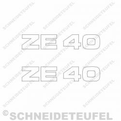 Zündapp ZE 40 Dekorset