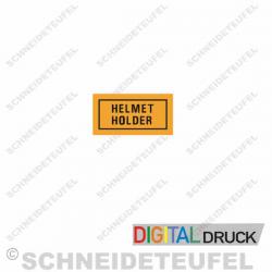 Helmet Holder Aufkleber
