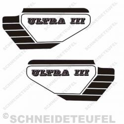Hercules Ultra III Seitenaufkleber schwarz