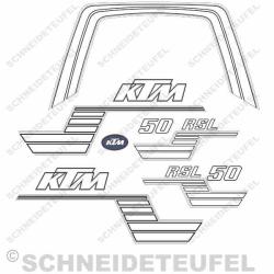 KTM 50 RSL Aufkleberset
