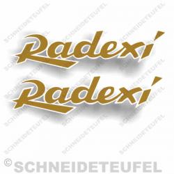 Radexi Tankaufkleber