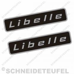 Rixe Libelle Seitenaufkleber