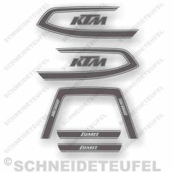 KTM Comet Set Silbermetallic