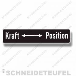 Güldner Aufkleber Kraft - Position