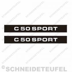 Zündapp C 50 Sport Seitenaufkleber