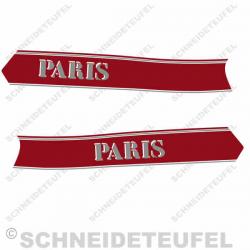 BMW Paris Tankaufkleber