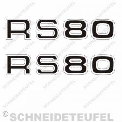 Rixe RS 80 Schriftzug