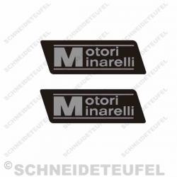 Motorini Minarelli schwarz/silbermetallic SEt