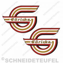 Göricke Tankaufkleber