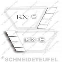 Hercules KX-5 Seitenaufkleber weiß