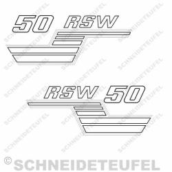 KTM 50 RSW Seitenaufkleber