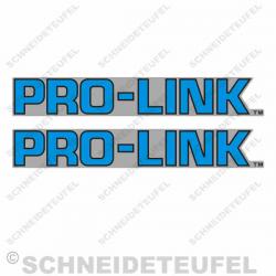 Honda Pro Link Schwingenaufkleber Blau