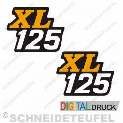 Honda XL 125 Aufkleberset