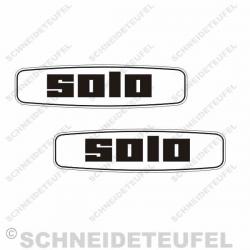 Solo Tankaufkleber