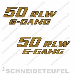 KTM 50 RLW 6-Gang Seitenaufkleber