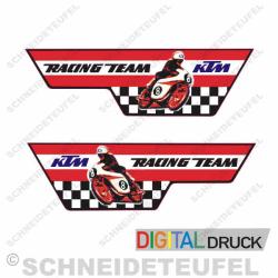 KTM Racing Team Seitenaufkleber