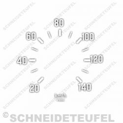 Zündapp Tachometer Skala