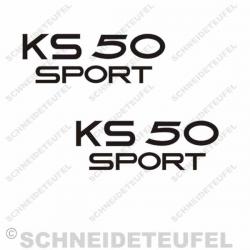 Zündapp KS 50 Sport weiß 