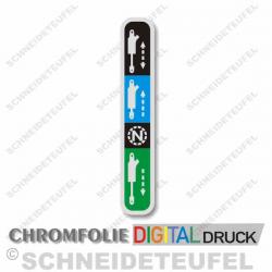 IHC Hydraulik Aufkleber