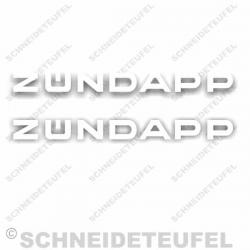 Zündapp KS 125 Sport Tankbeschriftung