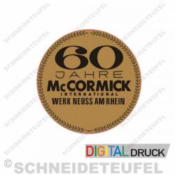 60 Jahre Mc Cormick gold glänzend