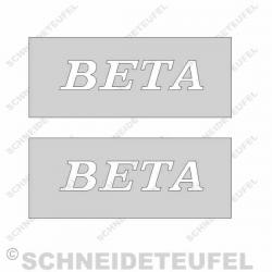 Beta Sitzbankschablone