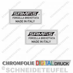 Samfis Chromaufkleber