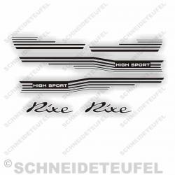 Rixe High Sport Aufkleber Set