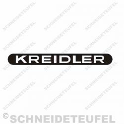 Kreidler Lampenaufkleber s/w