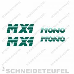 Hercules Sachs Mono MX1 Mofa Aufkleberset