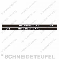 IHC Motorhaubenaufkleber lang