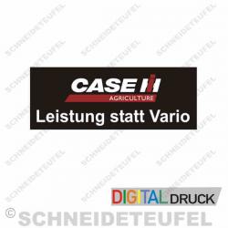 Leistung statt Vario 