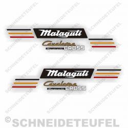 Malaguti Cavalcone Cross Aufkleberset