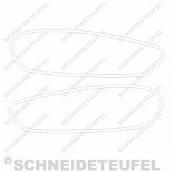 Hercules Prima Tankumrandung weiß