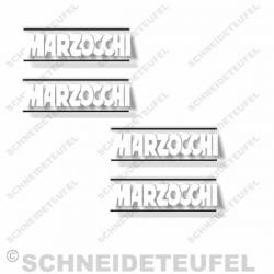 Marzocchi Stossdämpferaufkleber