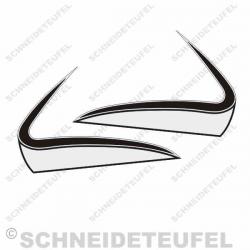 Yamaha AS3 Tankaufkleberset